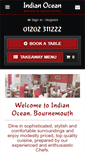 Mobile Screenshot of indianoceanrestaurant.co.uk